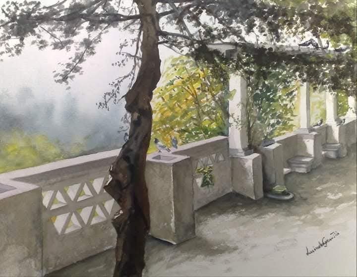 Sintra. Manhã de Paz no Miradouro